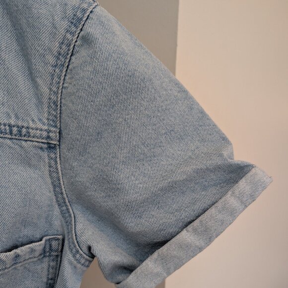 Gianni Bini Denim Jumpsuit Small - Picture 4 of 8